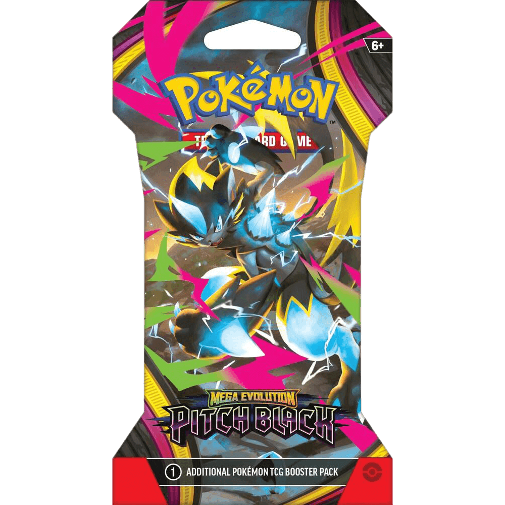 ME05 Pitch Black Sleeved Booster Pack